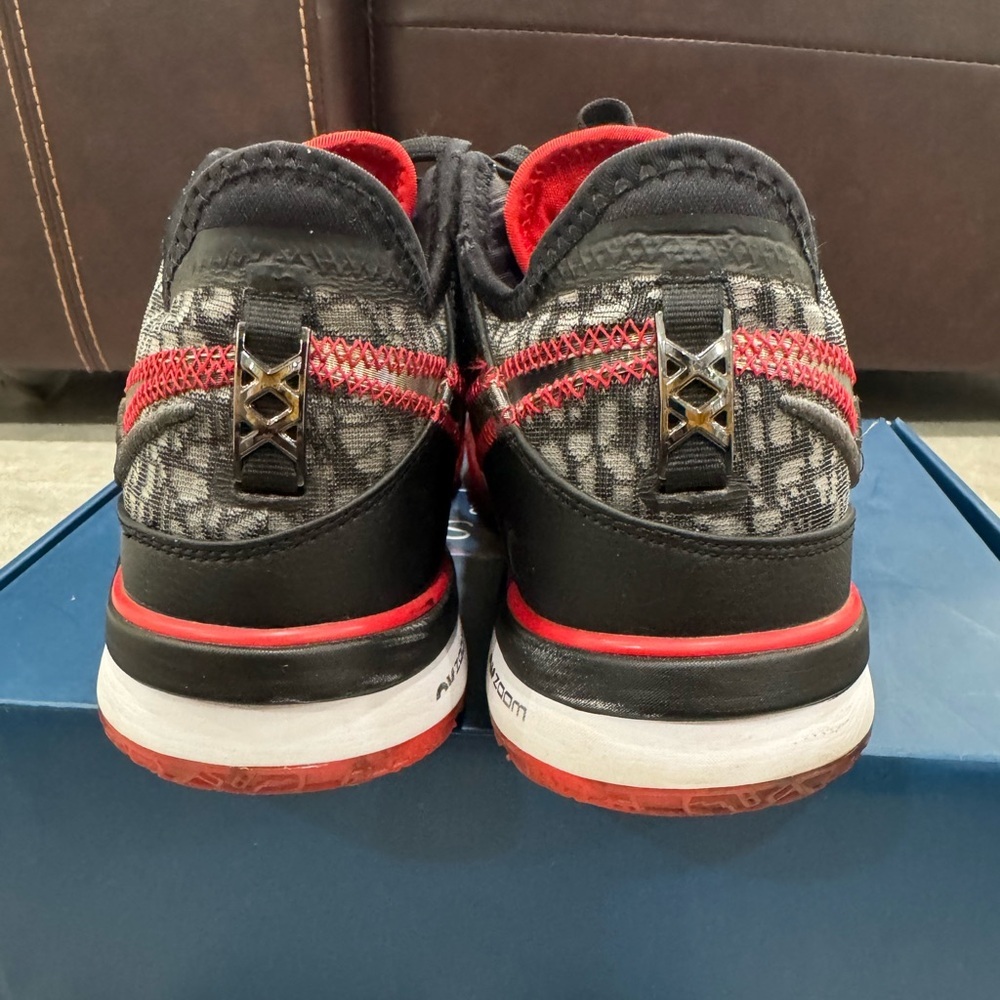 Size 9 - Nike Lebron NXXT X Faze Clan Bred - Picture 5 of 7